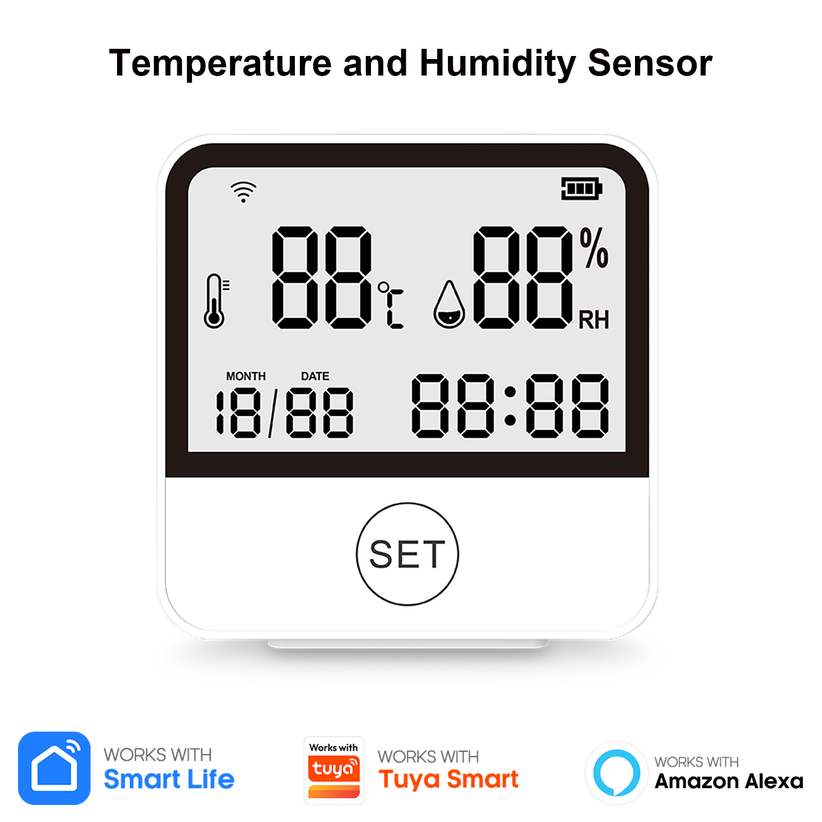 Home Office Of Amazon - Sensor de Temperatura e Umidade WiFi