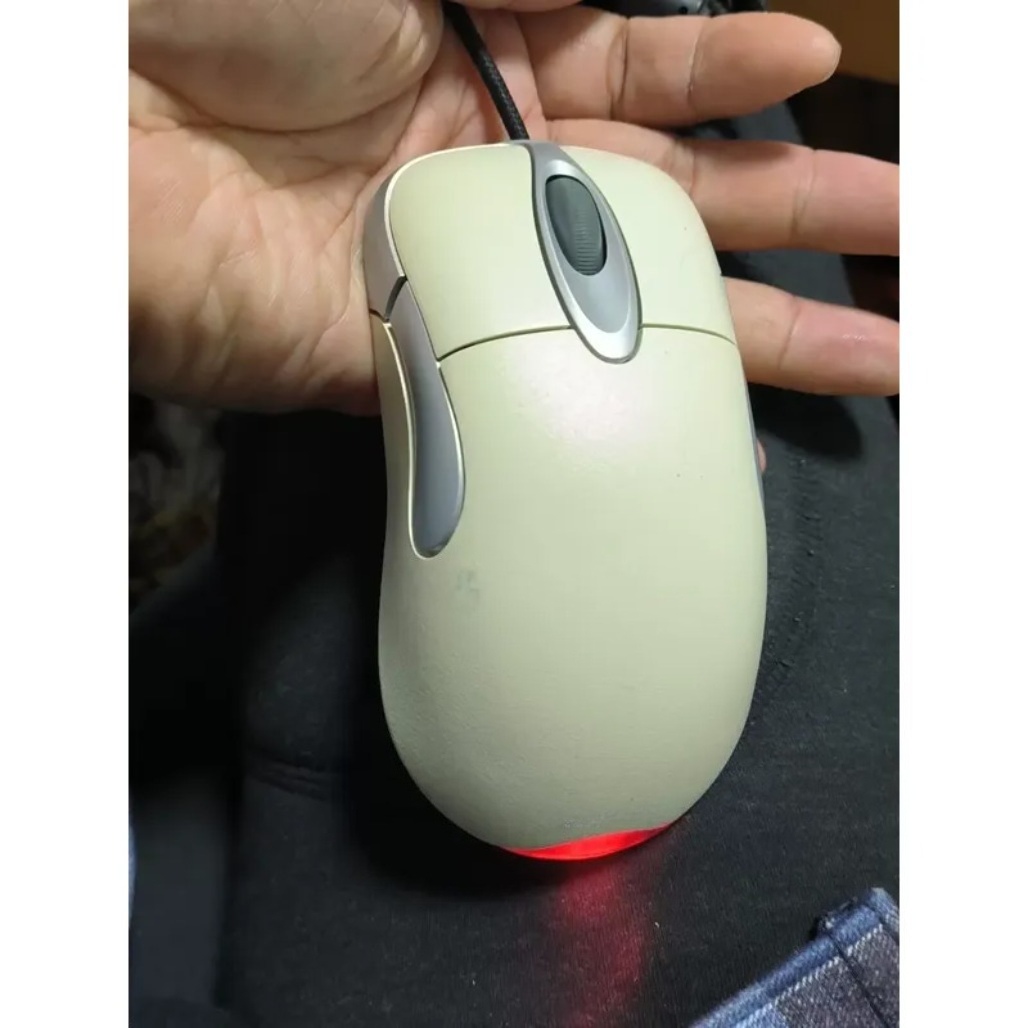 Home Office Of Microsoft - Mouse Gamer Ergonômico com Fio Microsoft