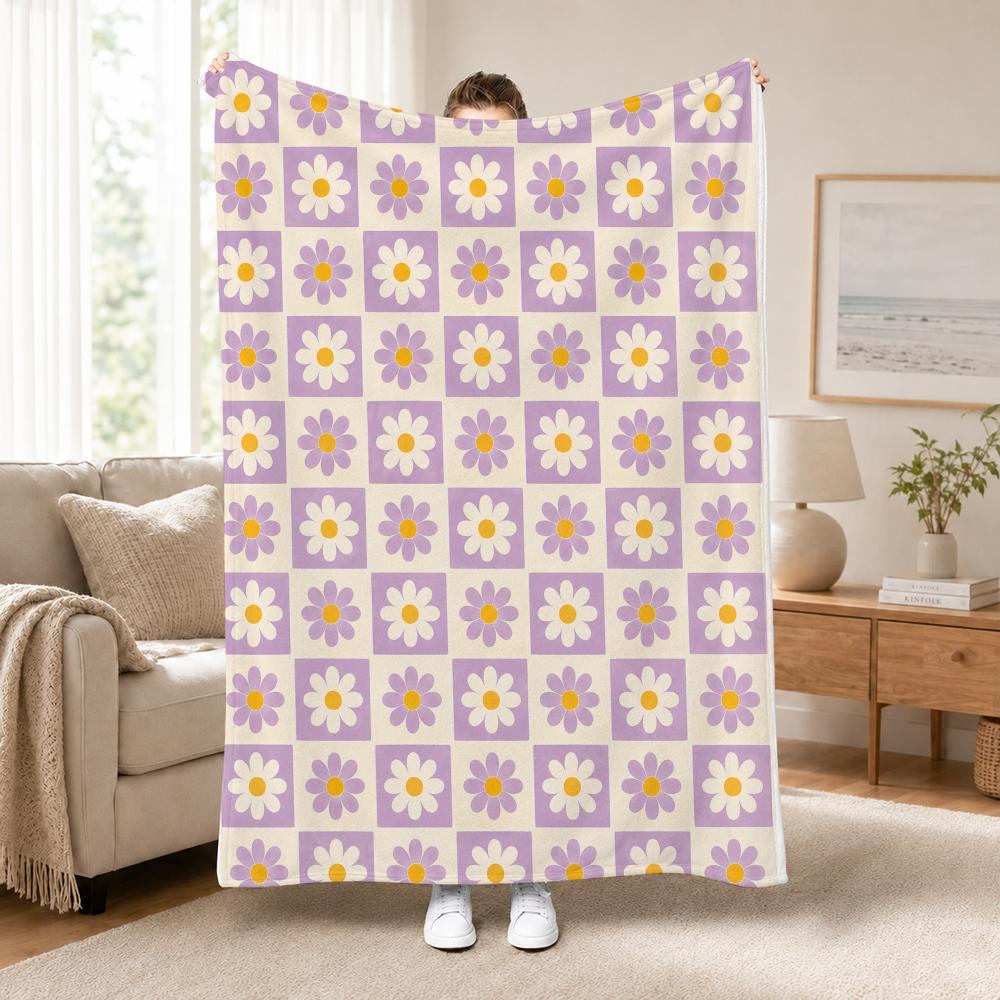 Manta com Padrão de Grade de Í - Home Office Icon avaliação e preço