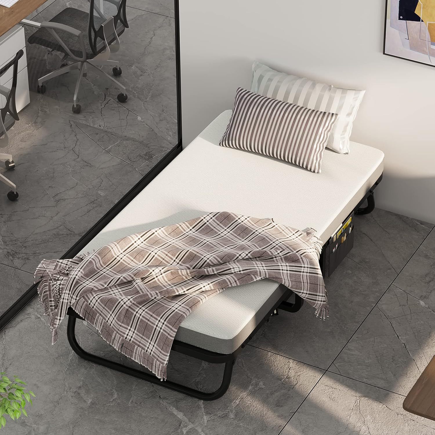Cama dobrável Amazon para escr - Home Office Of Amazon avaliação e preço
