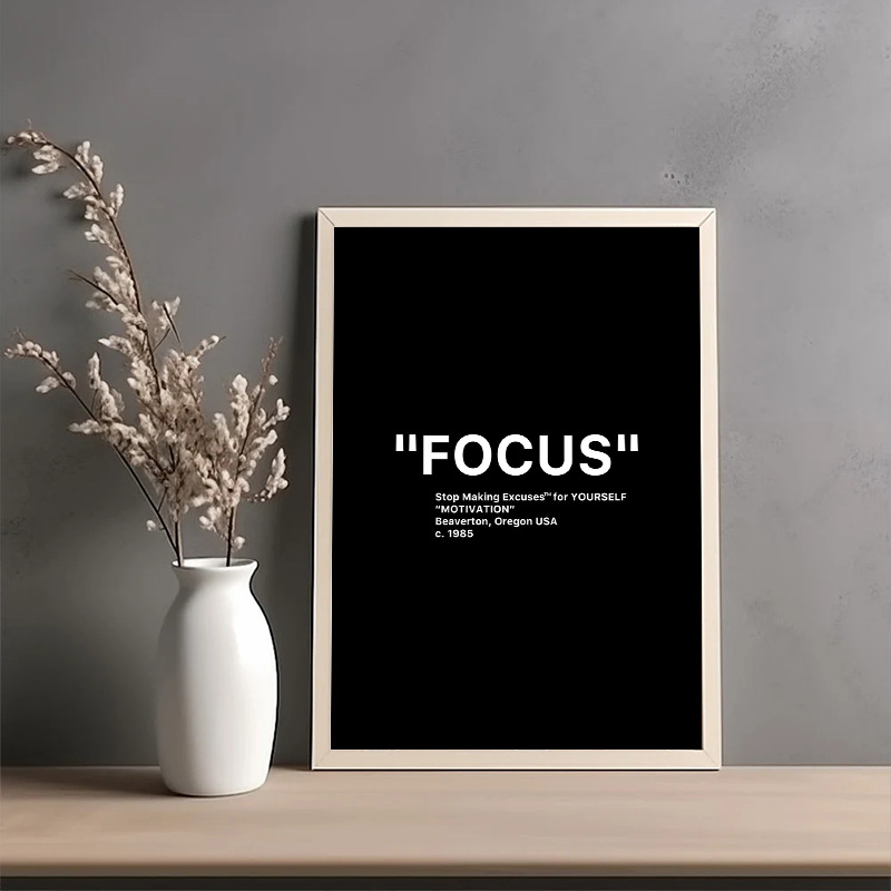 Pôsteres em Tela HD com Citaçõ - Home Office Room Inspiration avaliação e preço