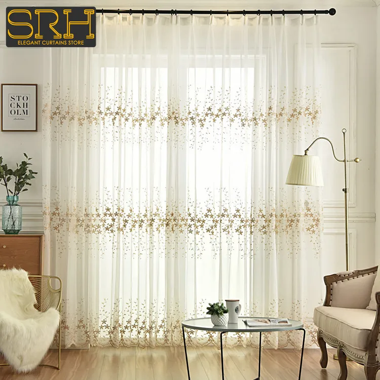 Francês bordado tule quarto ba - Home Office Buy avaliação e preço
