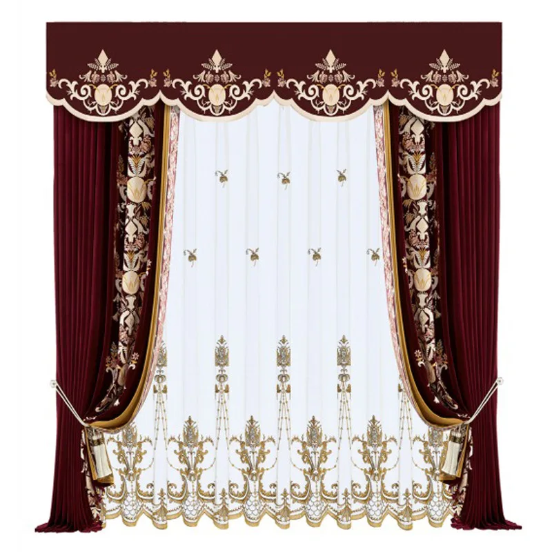 Cortinas de flanela francesas  - Home Office Buy avaliação e preço