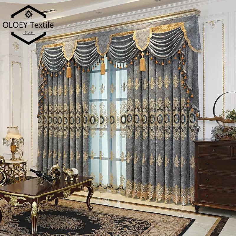 Cortinas de Luxo Europeias em  - Home Office Buy avaliação e preço
